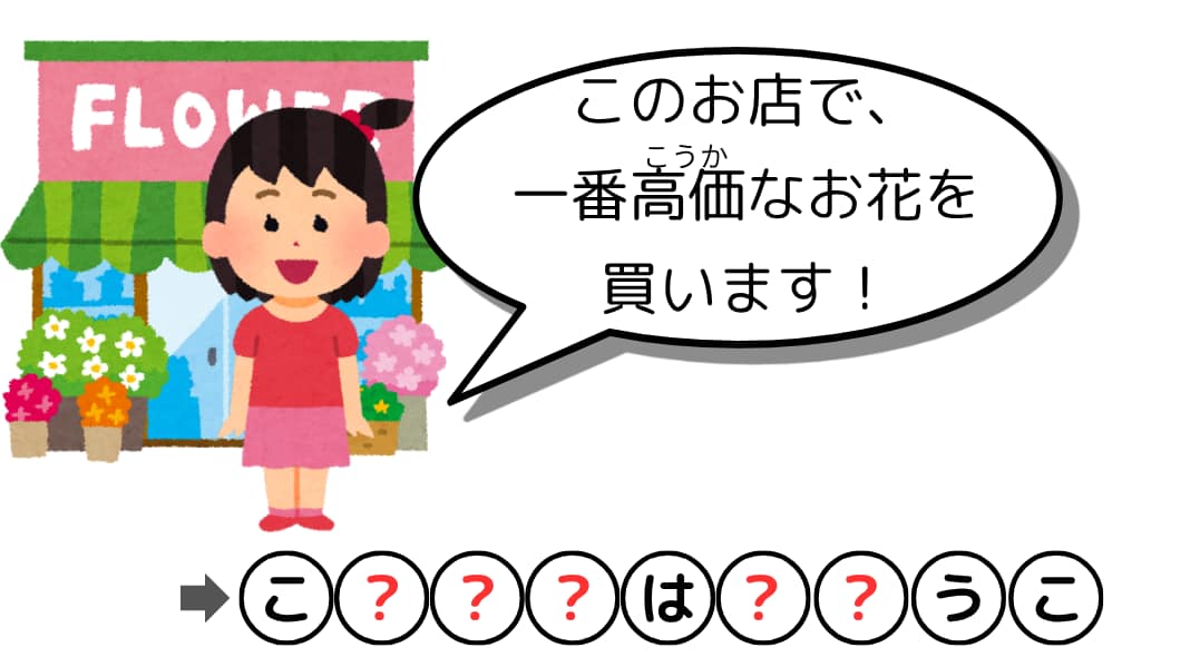 回文クイズ#3の第3問目のクイズ画像